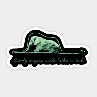 Le petit elephant Sticker